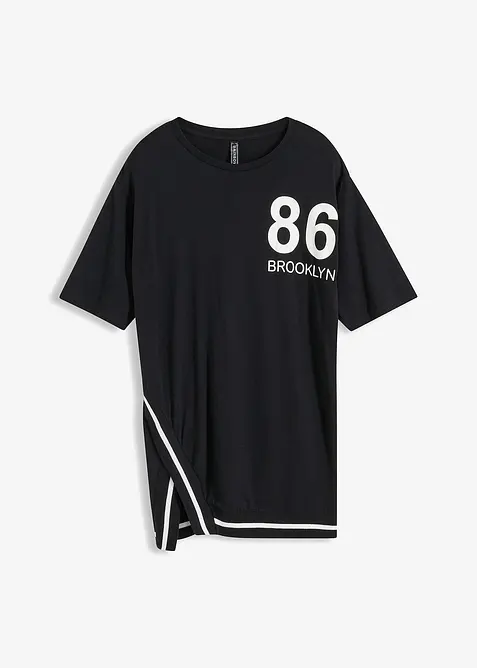 Oversized topp i myk viskosemiks, bonprix