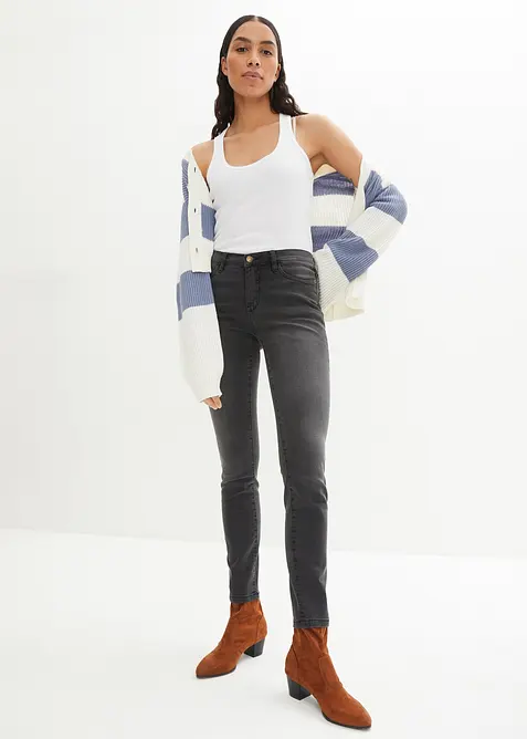 Slim Fit-jeans High Waist, Shaping, bonprix