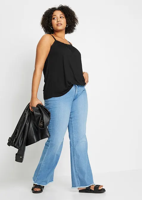 Topp i lett viskose, bonprix