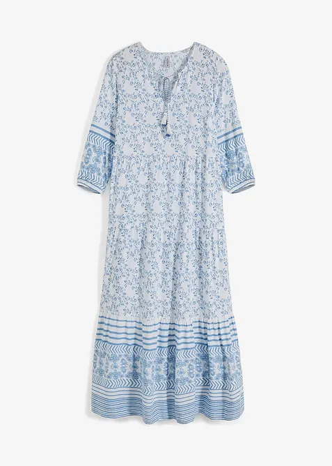 Maxikjole i lett viskose, bonprix