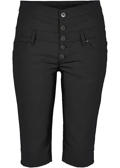 Bermuda av elastisk bomullsmiks, bonprix