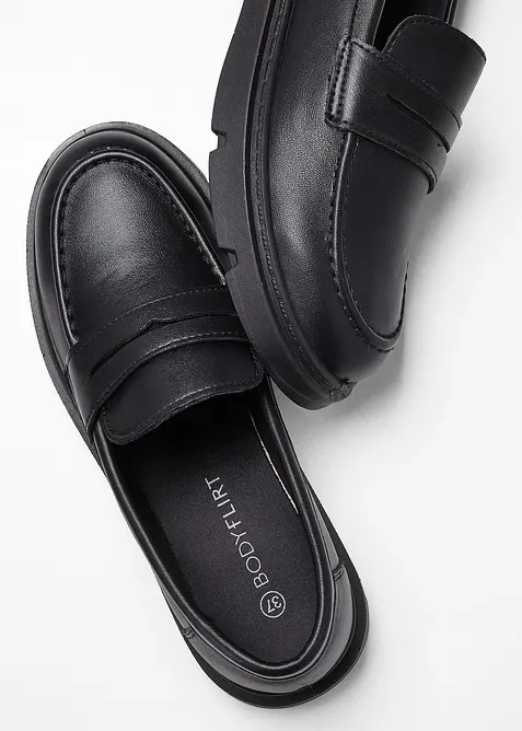 Chunky loafers med lette s&aring;ler, bonprix