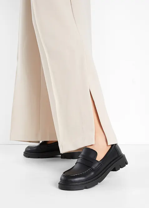 Chunky loafers med lette s&aring;ler, bonprix