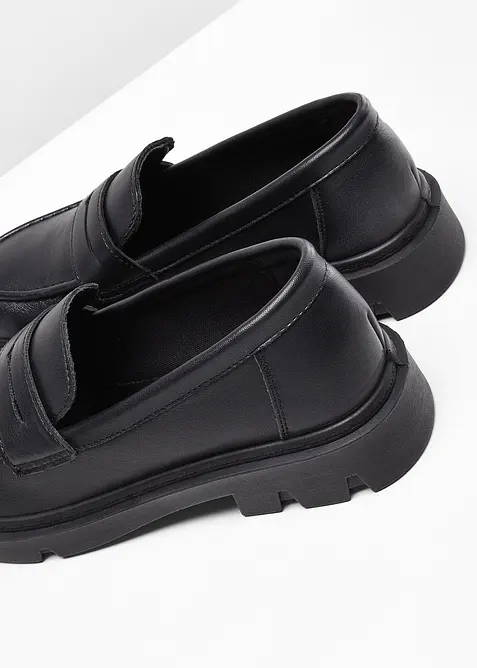 Chunky loafers med lette s&aring;ler, bonprix