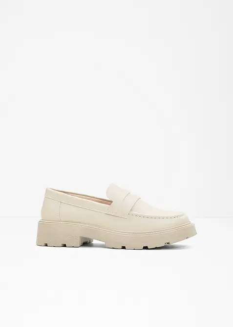 Chunky loafers med lette såler, bonprix