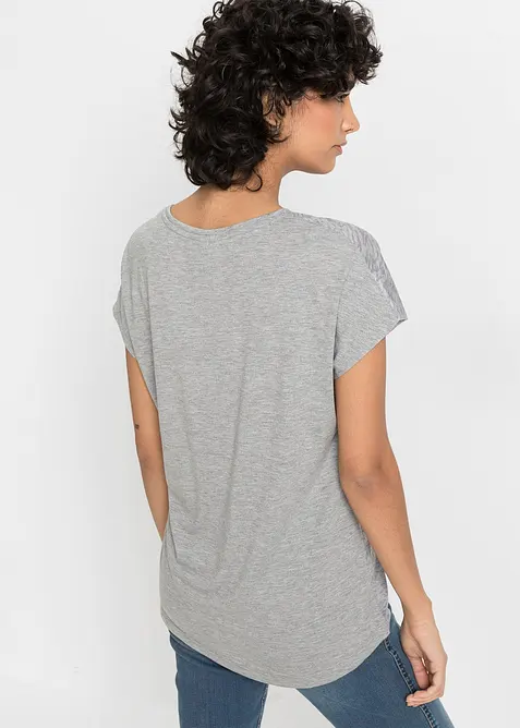 Topp med sommerfugl-trykk, bonprix