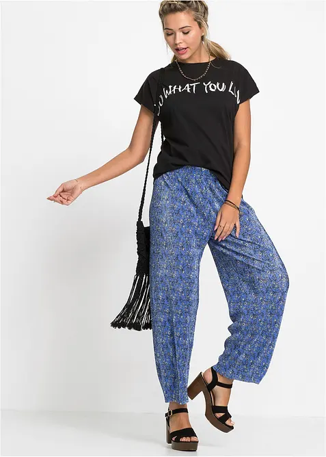 Oversized topp i 100% bomull, bonprix