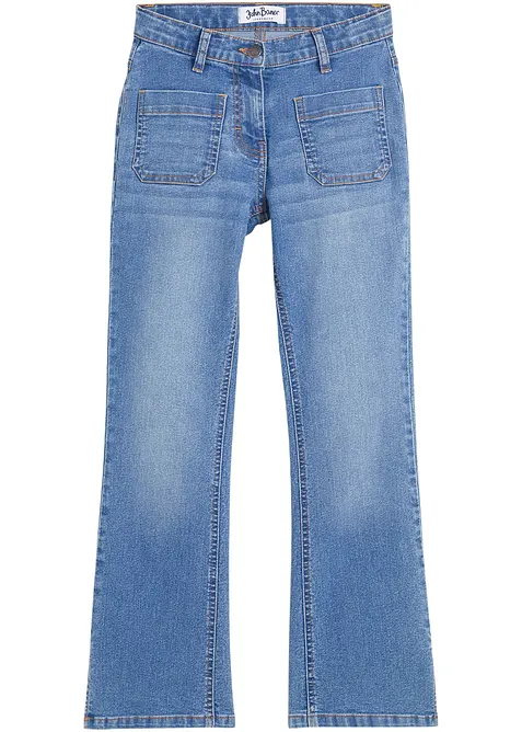 Behagelige flared-jeans, bonprix
