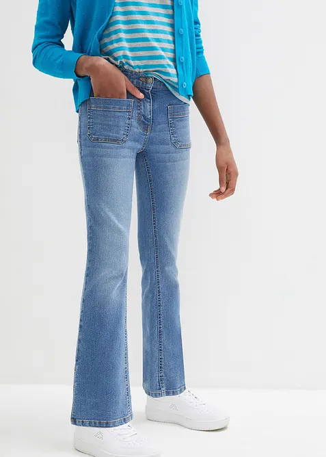 Behagelige flared-jeans, bonprix