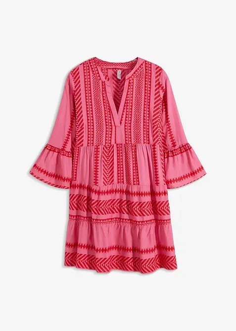 Tunikakjole i lett viskose, bonprix