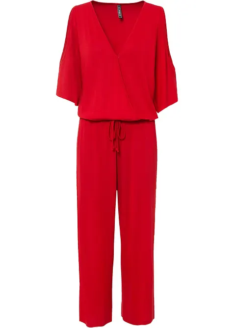Jumpsuit i lett viskosejersey, bonprix