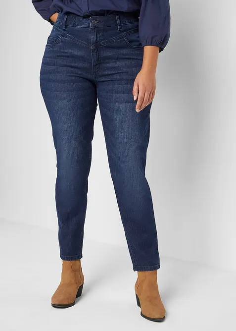 Skinny-jeans High Waist, cropped, bonprix