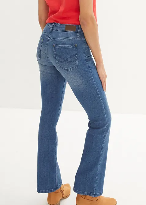 Bootcut-jeans Mid Waist, Stretch, bonprix