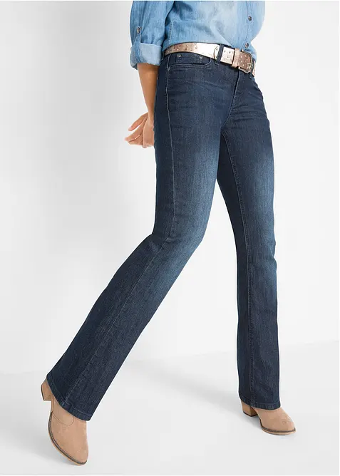 Bootcut-jeans Mid Waist, Stretch, bonprix