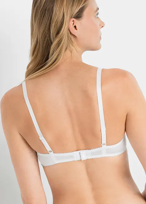 Push up-BH med fine blonder (3-pack), bonprix