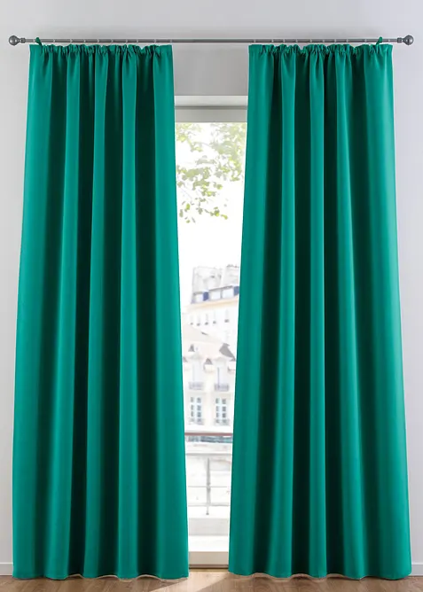 M&oslash;rkleggingsgardin, i flere st&oslash;rrelser (1-pack), bonprix