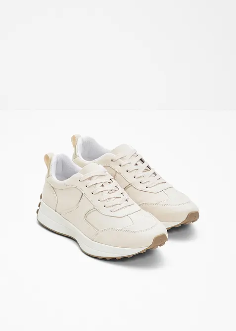 Sneakers med metallic-detaljer, bonprix