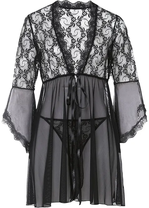 Kimono og stringtruse (2-delt sett), bonprix