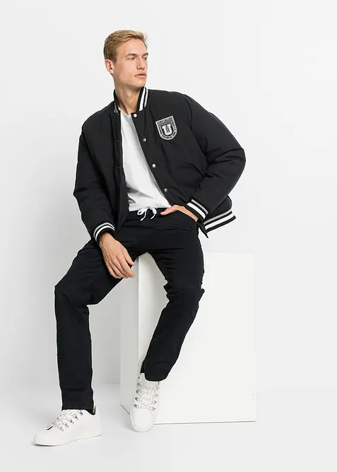 T-skjorte med V-hals (5-pack), bonprix