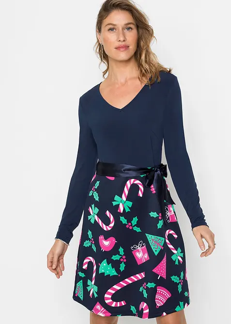 A-formet minikjole, bonprix