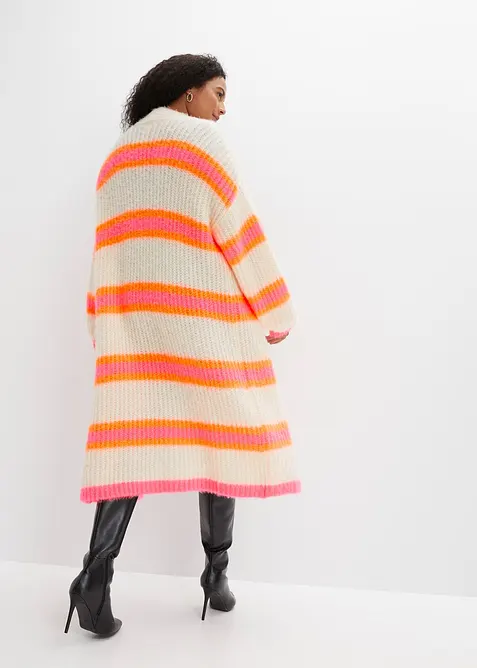 Oversized, strikket kåpe, bonprix