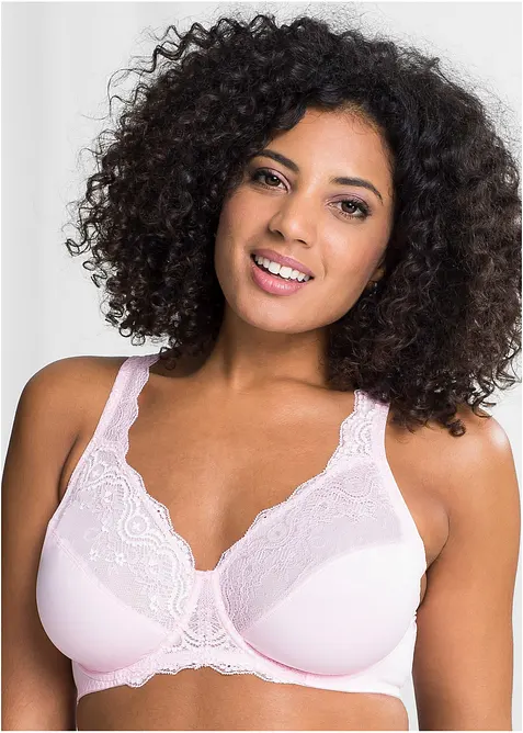 B&oslash;yle-BH med delikate blonder (2-pack), bonprix