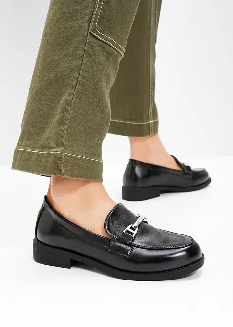 Loafers med spenne, bonprix