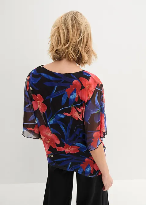 Trikot-tunika i mesh, bonprix