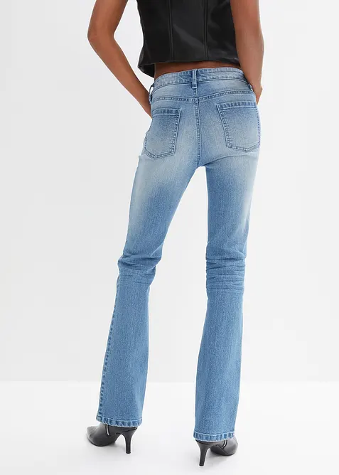 Flared-jeans Mid Waist, stretch, bonprix