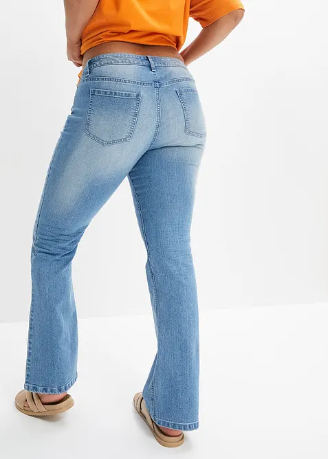 Flared-jeans Mid Waist, stretch, bonprix