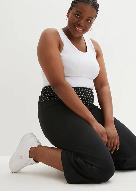 Loungewear culotte med komfortlinning, bonprix