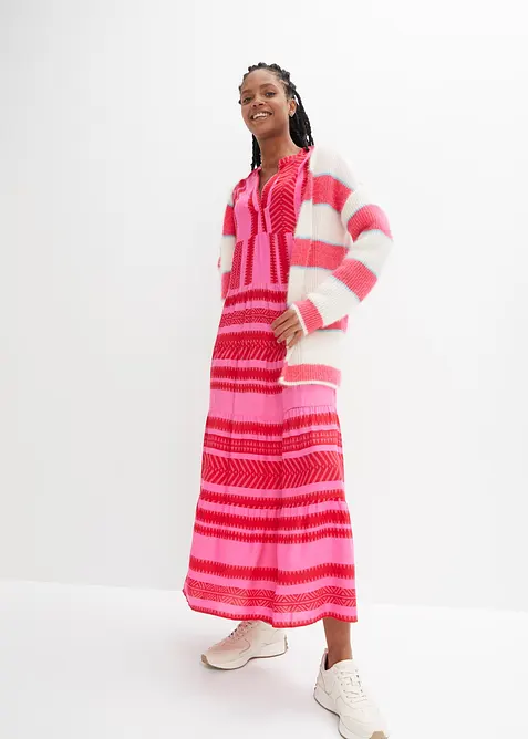 Maxikjole i lett viskose, bonprix