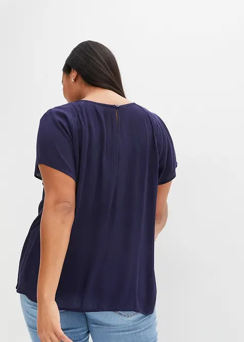 Bluse i 100% viskose, bonprix