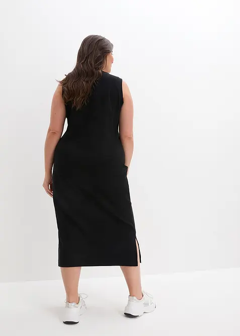 Jerseykjole  i bomull med stretch, bonprix