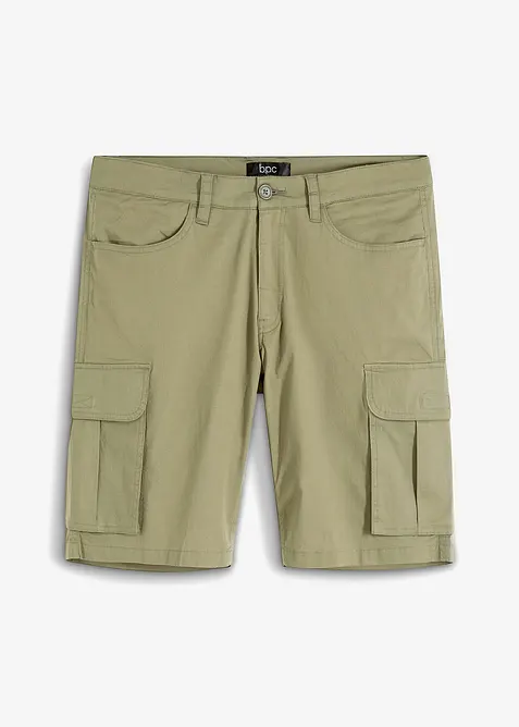 Cargo-bermudashorts med stretch, Regular Fit, bonprix