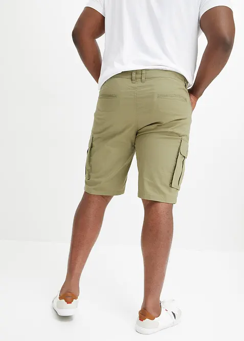 Cargo-bermudashorts med stretch, Regular Fit, bonprix