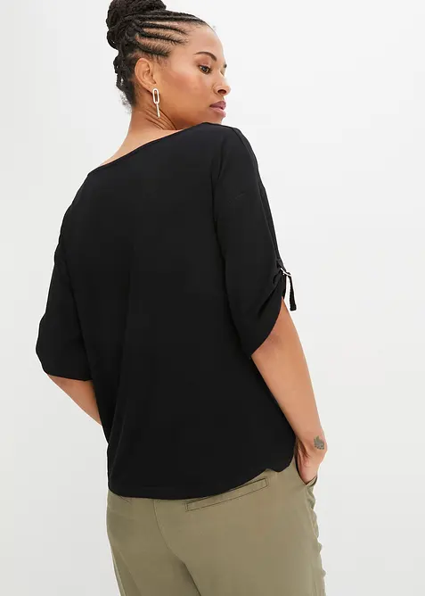 T-skjorte med b&aring;thals, bonprix