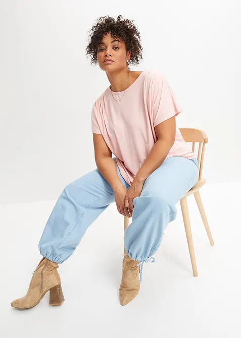 T-skjorte i myk viskose, bonprix