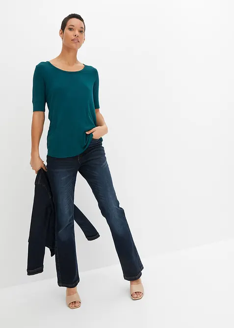 Topp i myk viskosemiks, bonprix