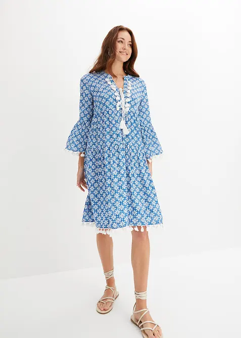 Tunikakjole i myk viskose, bonprix