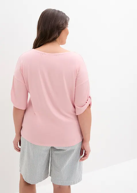 T-skjorte med båthals, bonprix