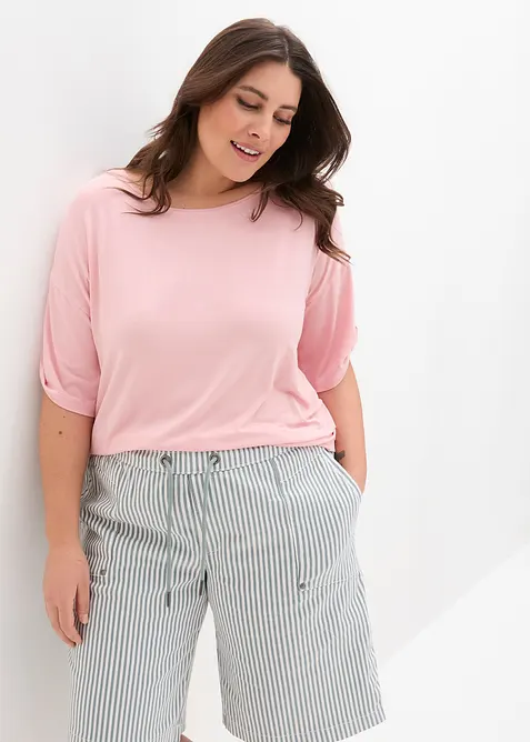 T-skjorte med båthals, bonprix