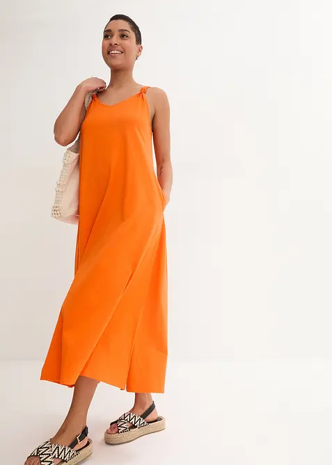 Jerseykjole i 100% bomull, bonprix