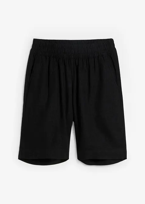 Bermudashorts i lin og viskose, bonprix