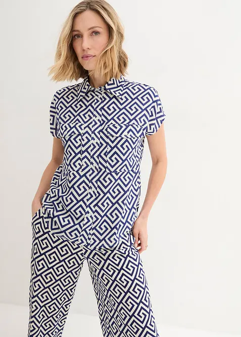 Bluse i lett viskose, bonprix