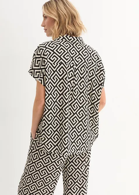 Bluse i lett viskose, bonprix