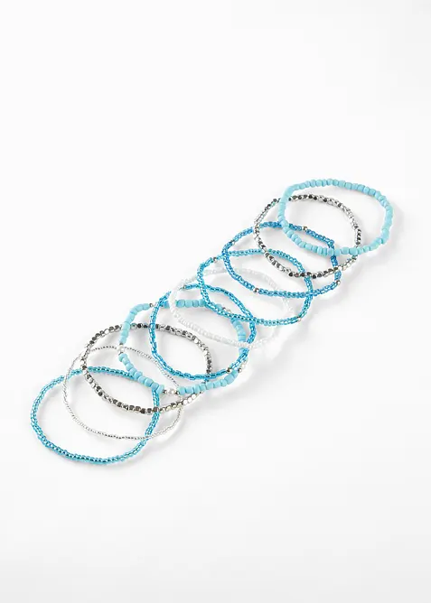 Perlearmb&aring;nd (10-pack), bonprix