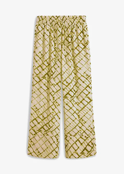 Vid bukse med print, bonprix