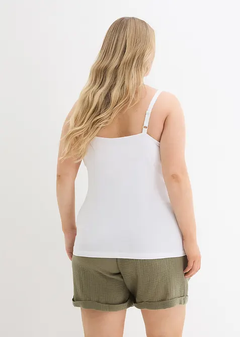 Mamma-/ammetopp i økologisk bomull (2-pack), bonprix