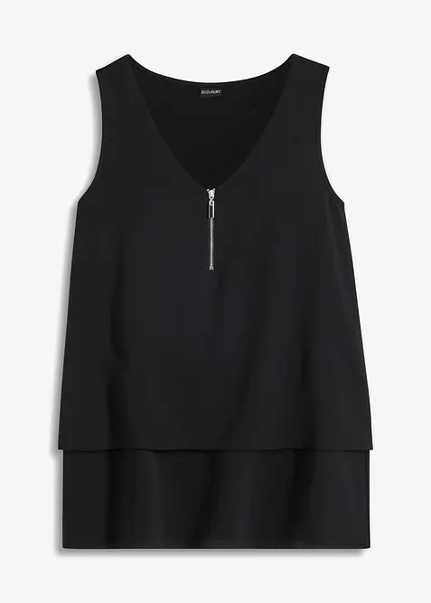 Topp i b&aelig;rekraftig viskose med glidel&aring;s, bonprix